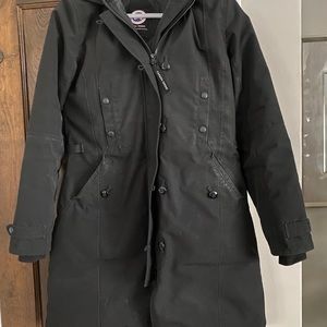 Canada Goose Kensington Parka Size M Black